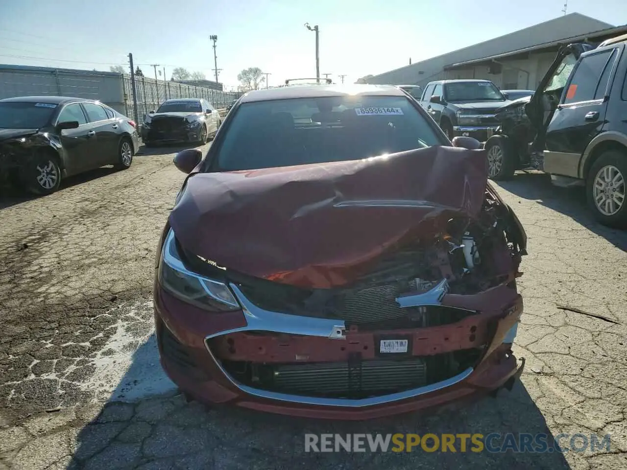 5 Photograph of a damaged car 1G1BE5SM1K7139788 CHEVROLET CRUZE 2019