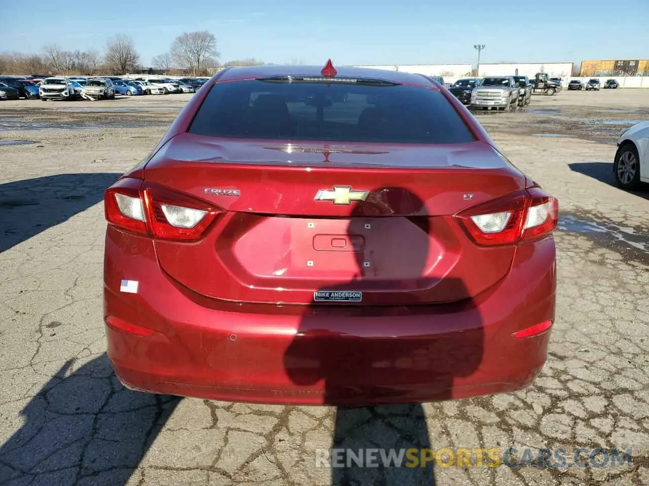 6 Photograph of a damaged car 1G1BE5SM1K7139788 CHEVROLET CRUZE 2019