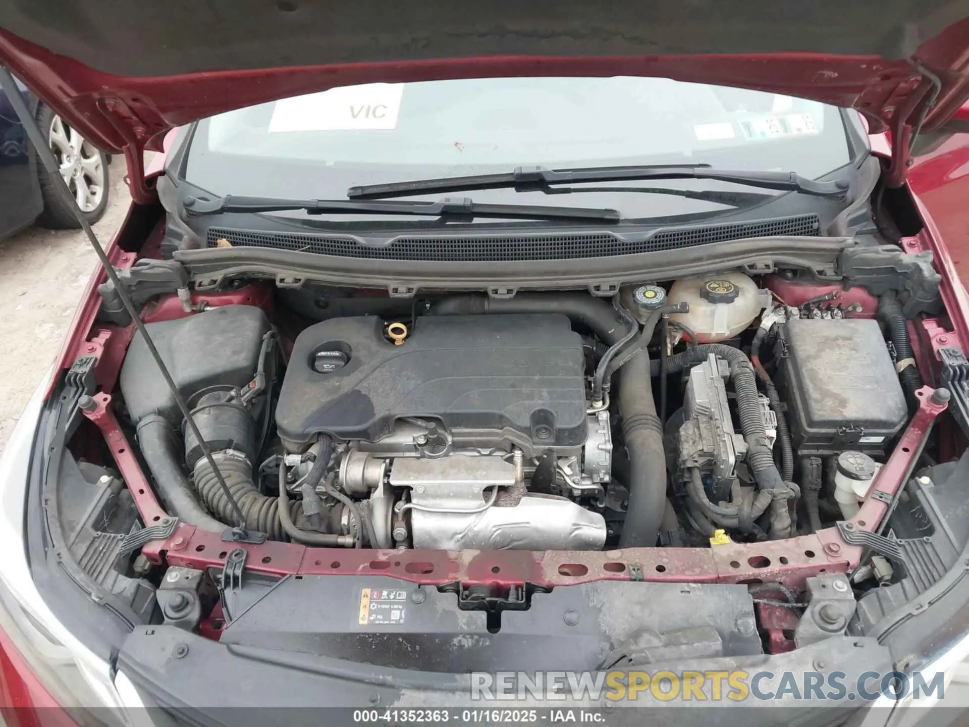 10 Photograph of a damaged car 1G1BE5SM1K7140178 CHEVROLET CRUZE 2019