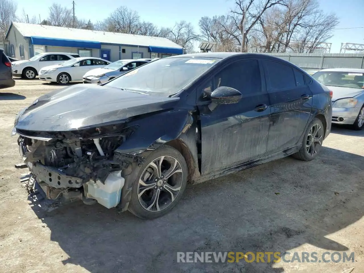 1 Photograph of a damaged car 1G1BE5SM1K7140732 CHEVROLET CRUZE 2019