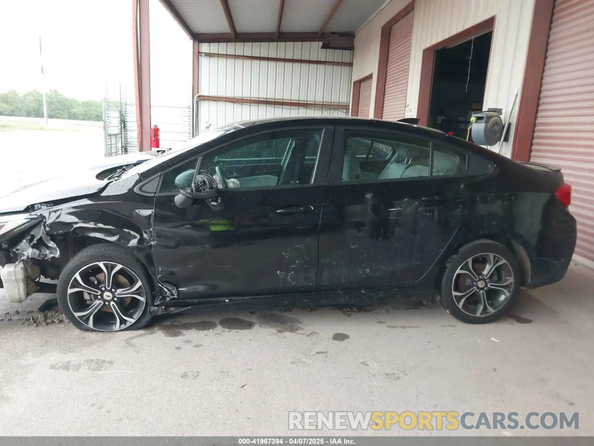 14 Photograph of a damaged car 1G1BE5SM1K7140987 CHEVROLET CRUZE 2019
