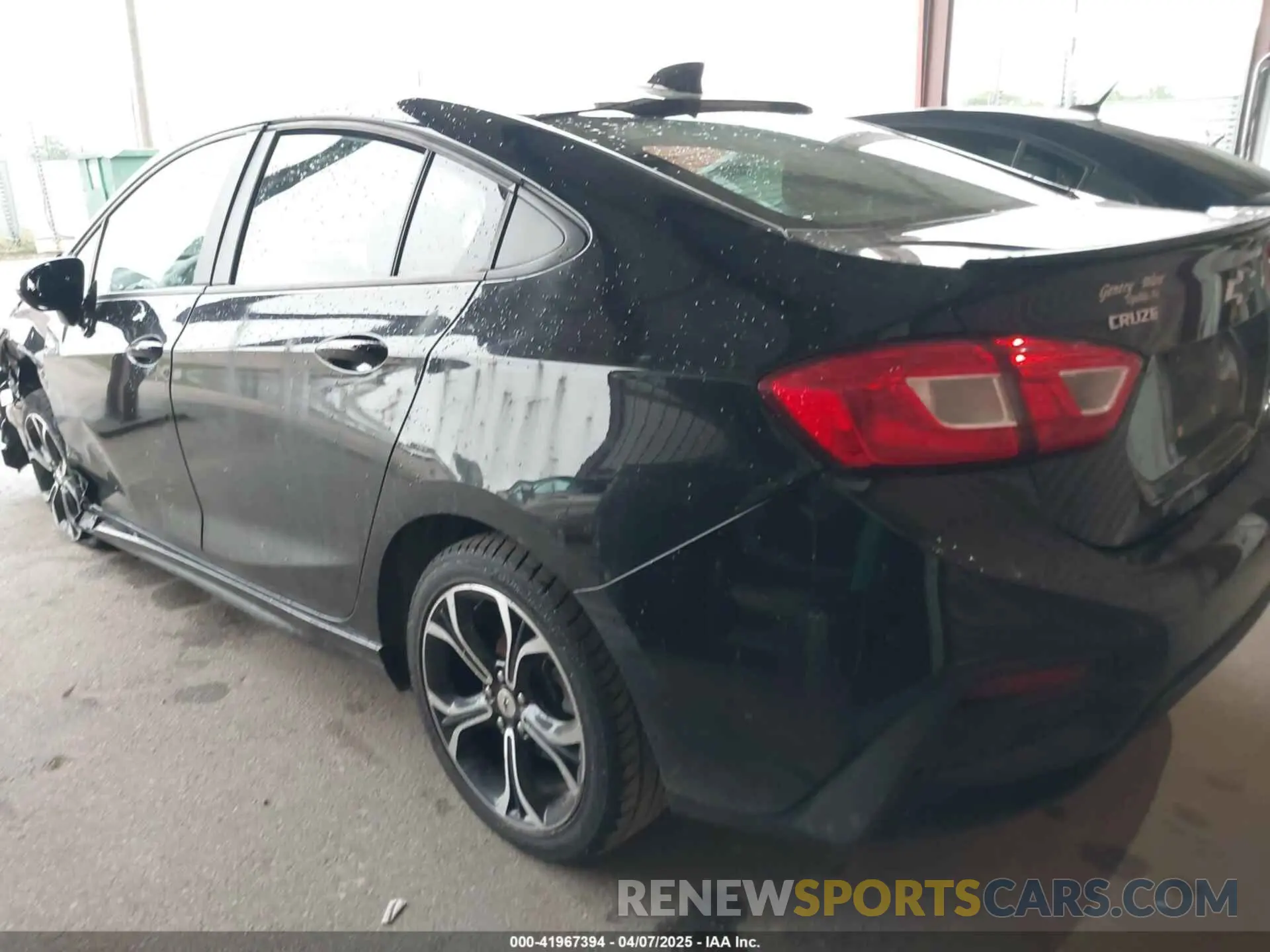 3 Photograph of a damaged car 1G1BE5SM1K7140987 CHEVROLET CRUZE 2019