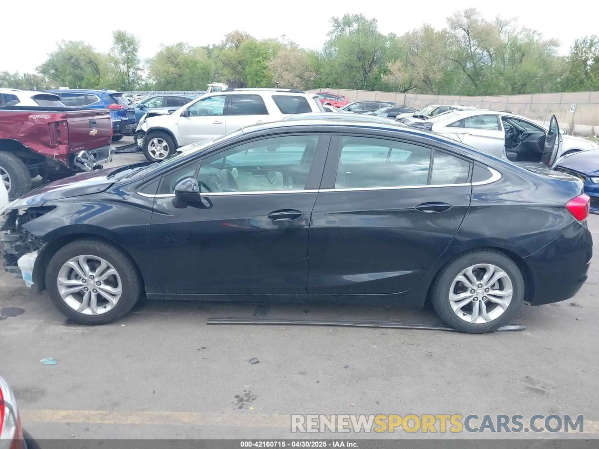 15 Photograph of a damaged car 1G1BE5SM1K7141234 CHEVROLET CRUZE 2019