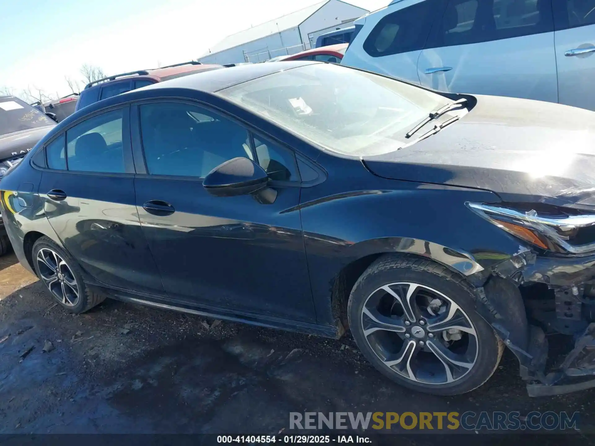 13 Photograph of a damaged car 1G1BE5SM1K7141461 CHEVROLET CRUZE 2019