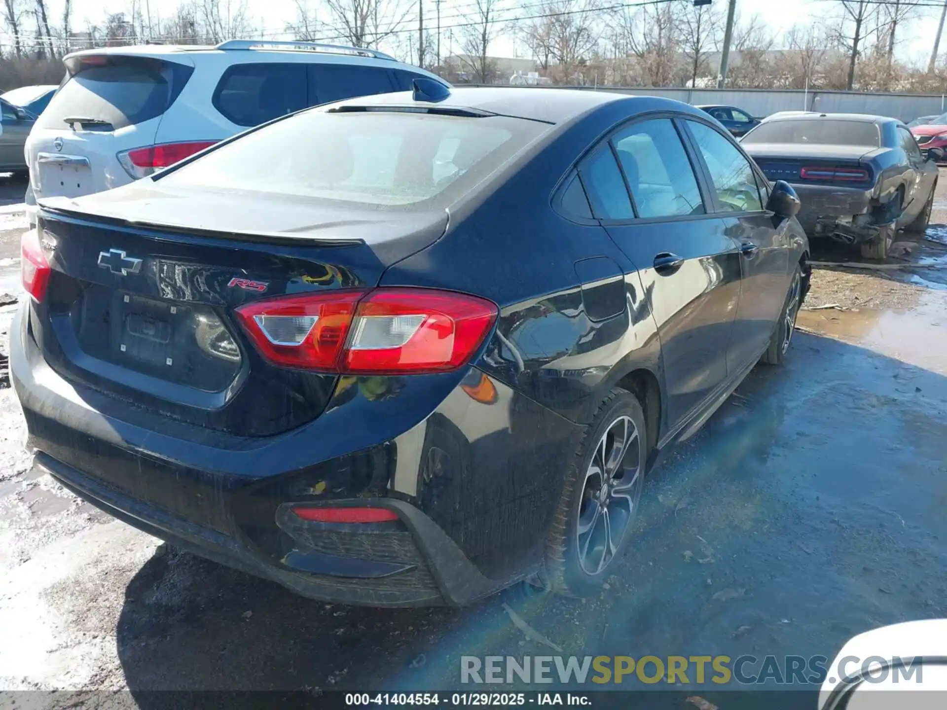 4 Photograph of a damaged car 1G1BE5SM1K7141461 CHEVROLET CRUZE 2019