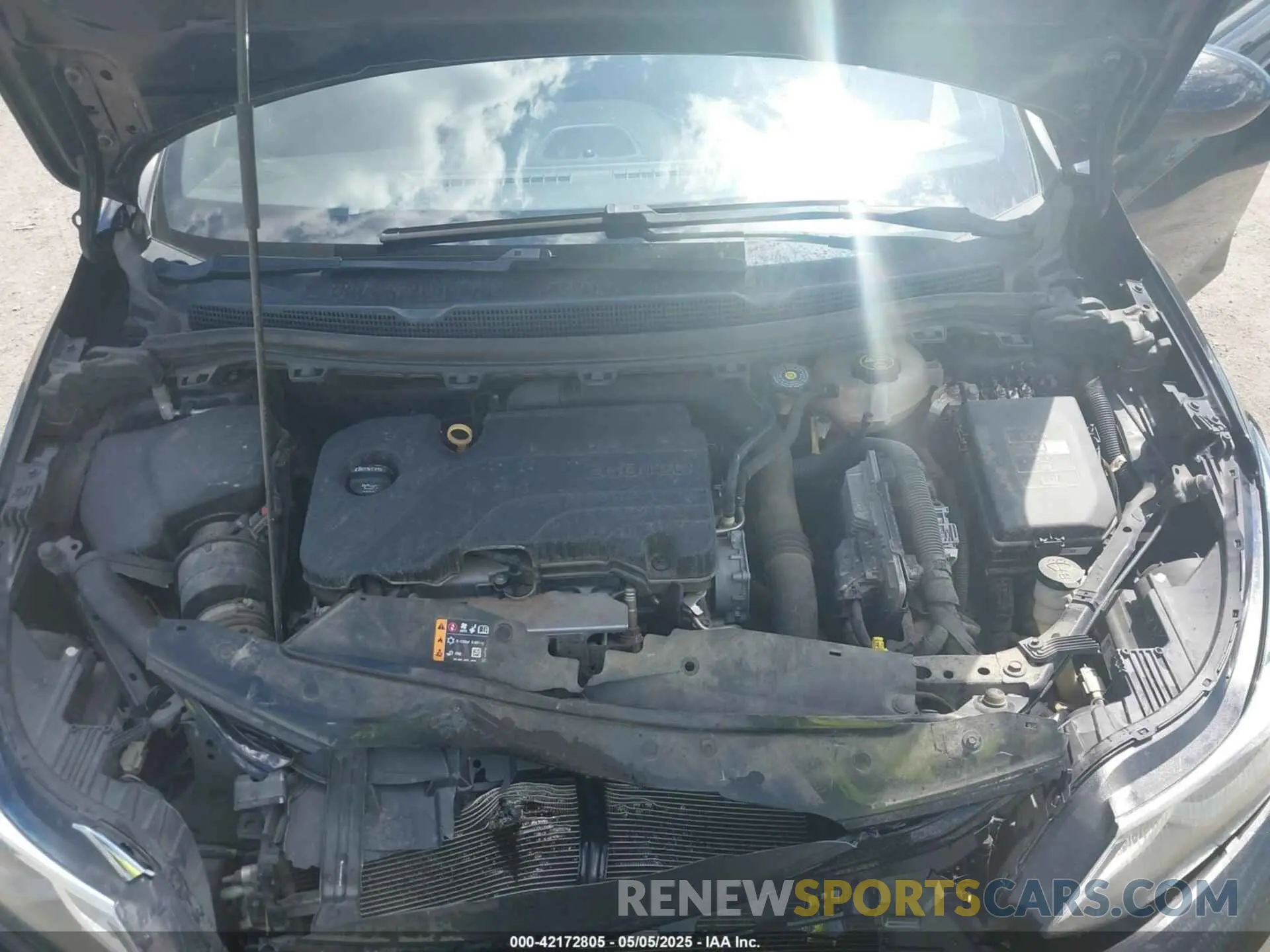 10 Photograph of a damaged car 1G1BE5SM1K7141721 CHEVROLET CRUZE 2019