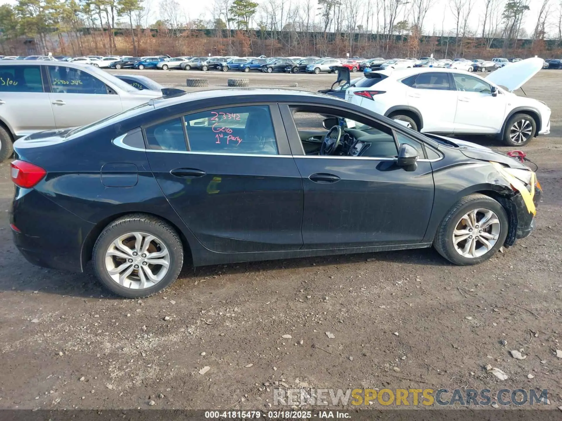 13 Photograph of a damaged car 1G1BE5SM1K7144621 CHEVROLET CRUZE 2019