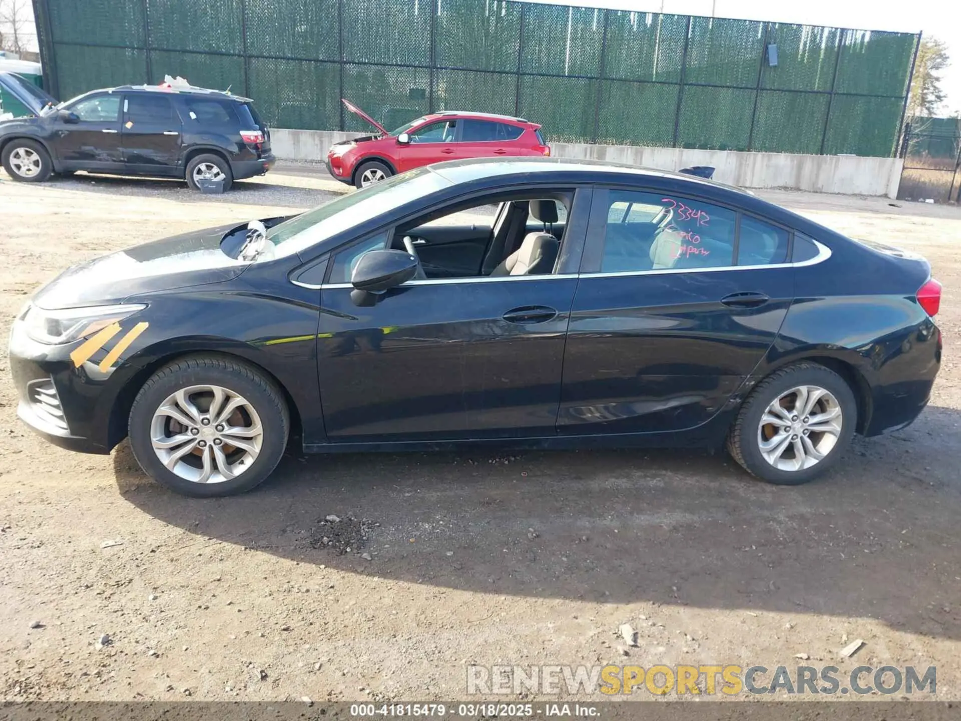 14 Photograph of a damaged car 1G1BE5SM1K7144621 CHEVROLET CRUZE 2019