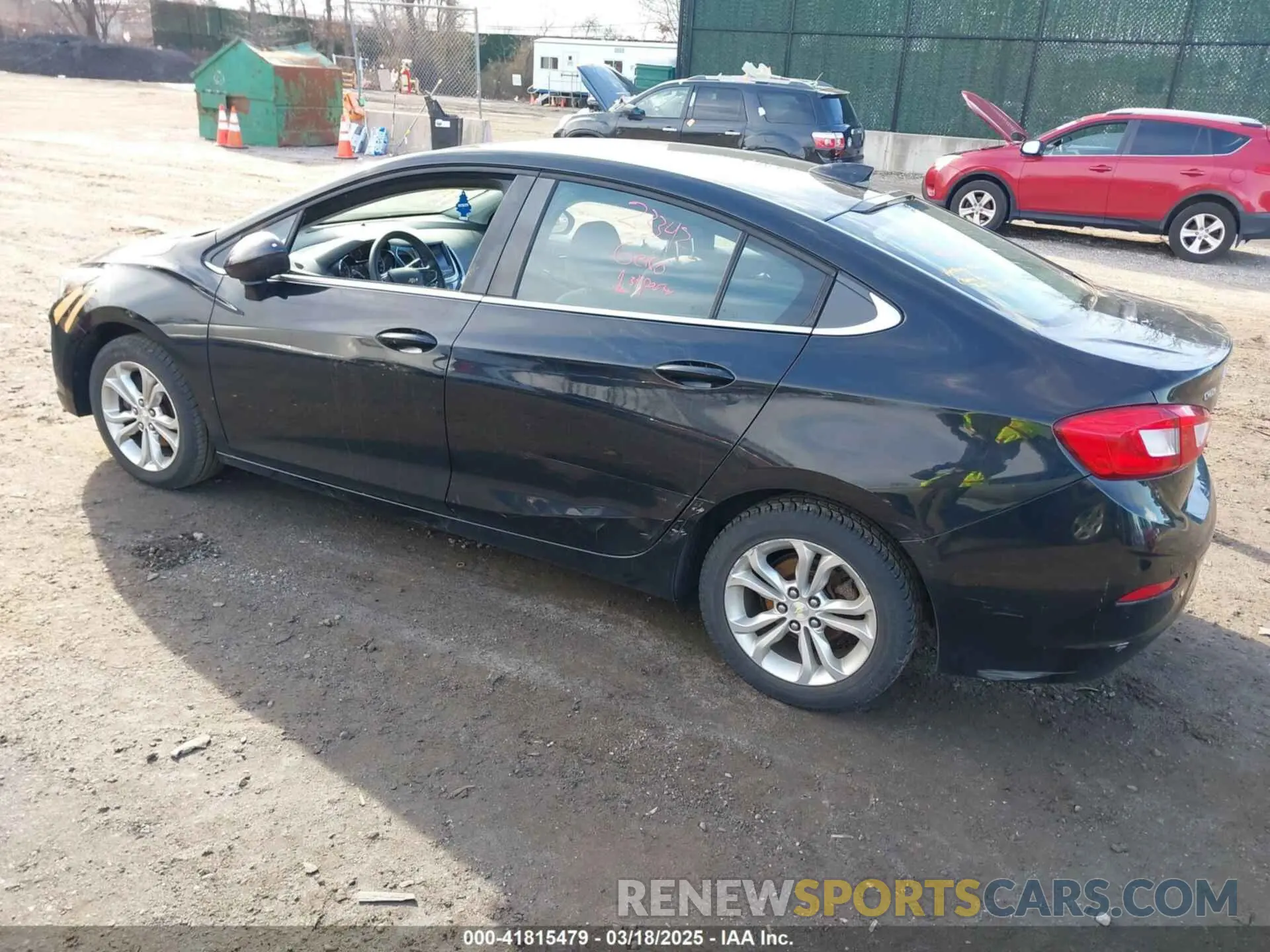 3 Photograph of a damaged car 1G1BE5SM1K7144621 CHEVROLET CRUZE 2019
