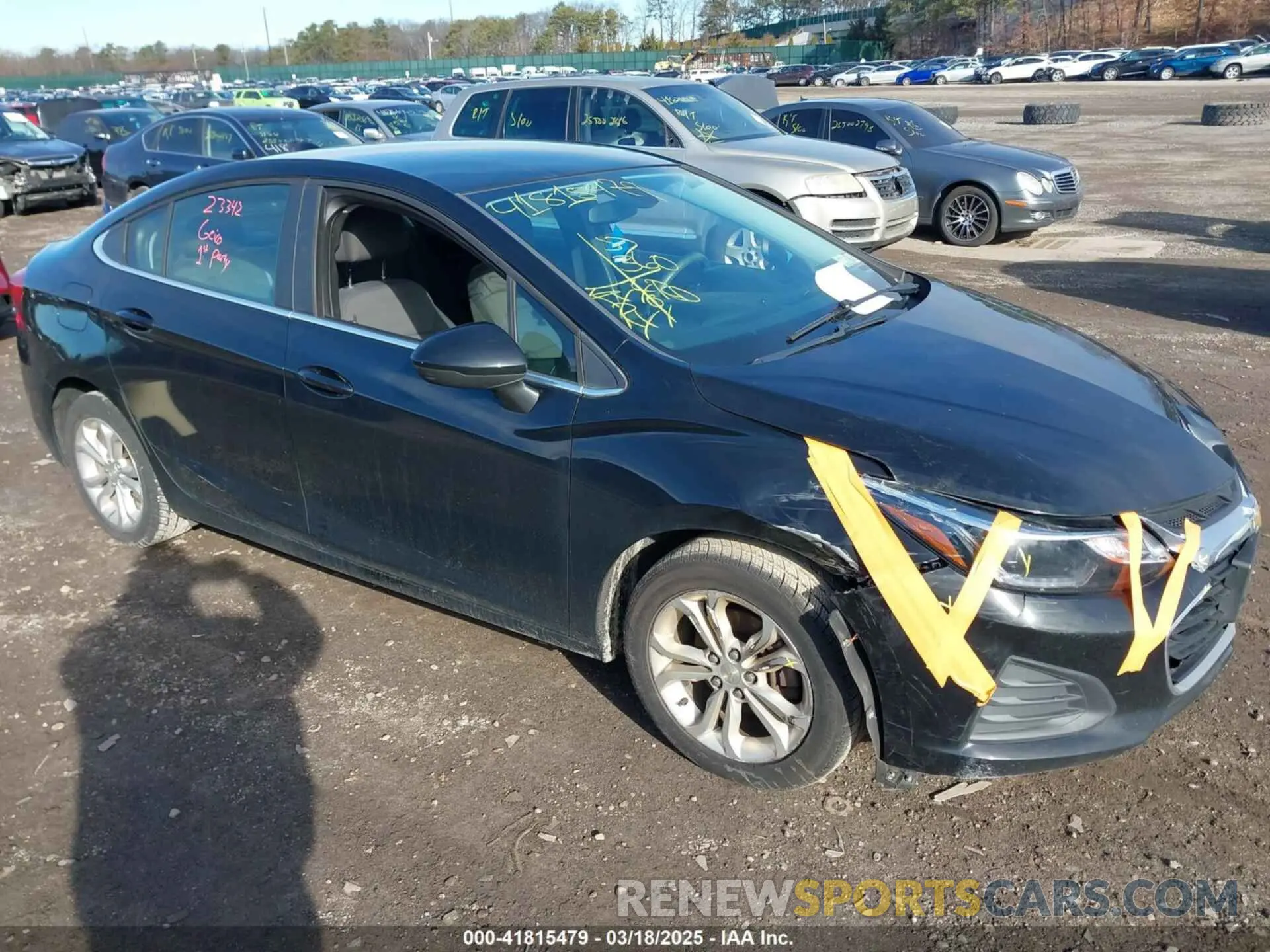 6 Photograph of a damaged car 1G1BE5SM1K7144621 CHEVROLET CRUZE 2019
