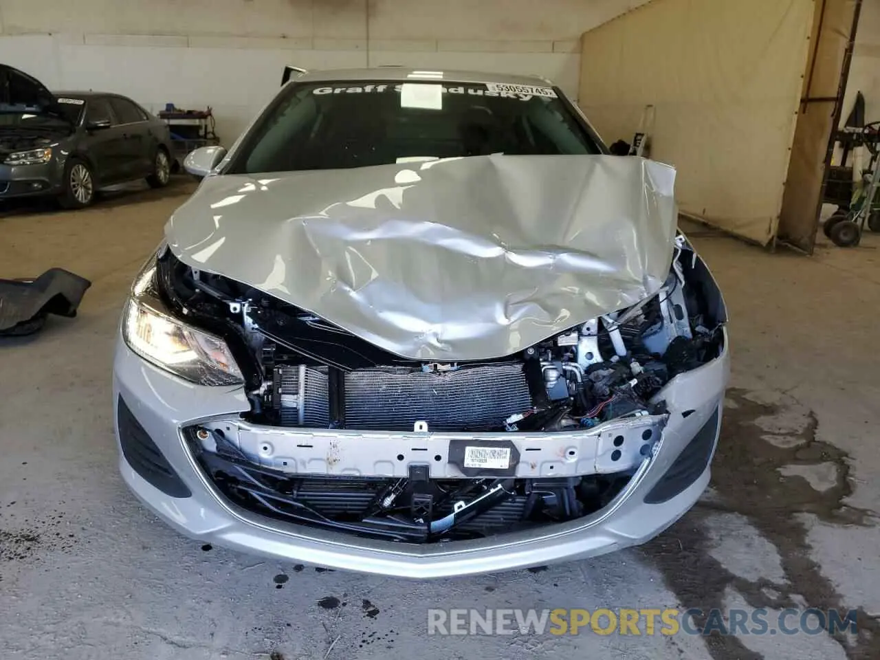 5 Photograph of a damaged car 1G1BE5SM1K7145610 CHEVROLET CRUZE 2019