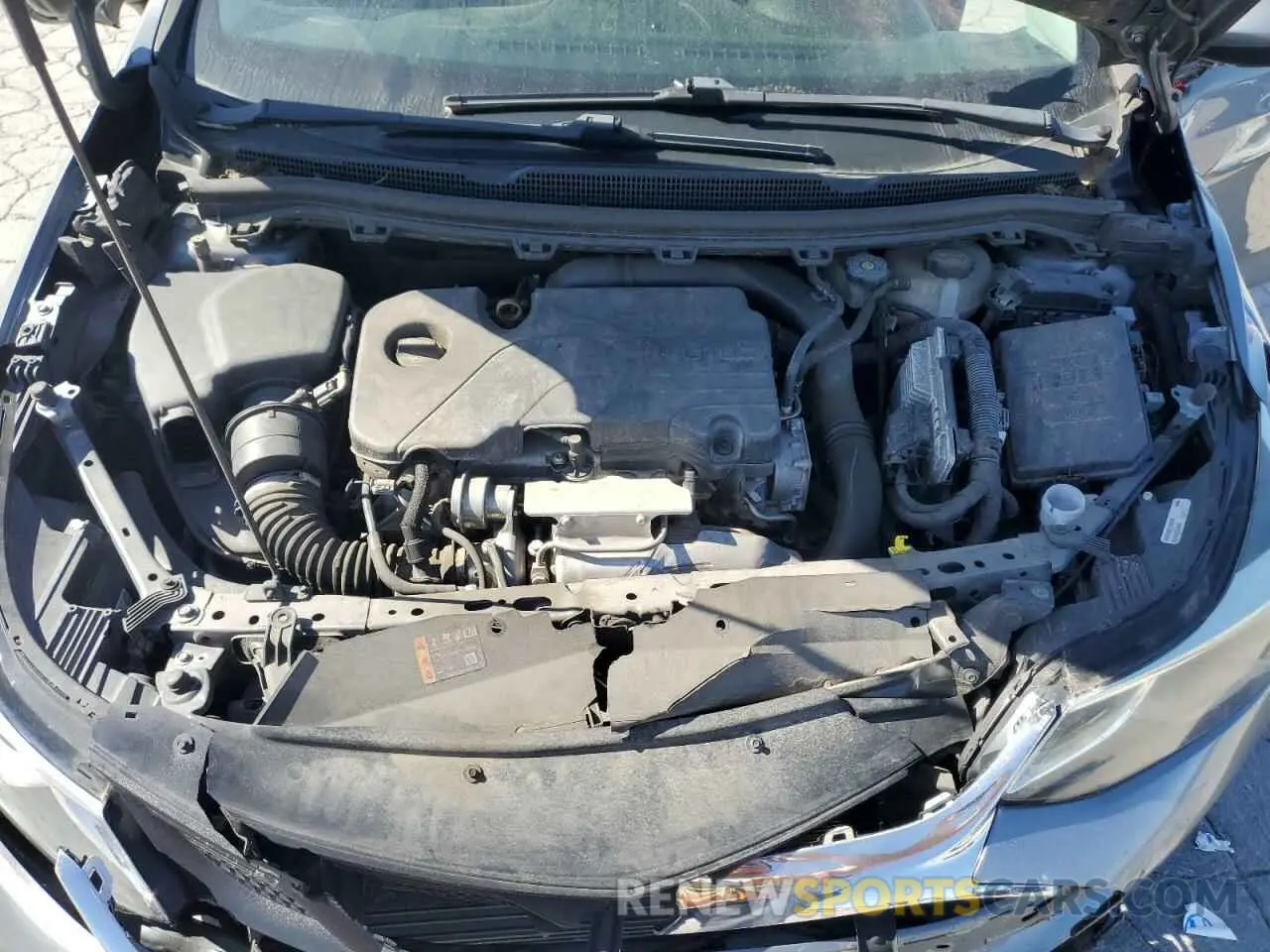 11 Photograph of a damaged car 1G1BE5SM2K7113748 CHEVROLET CRUZE 2019