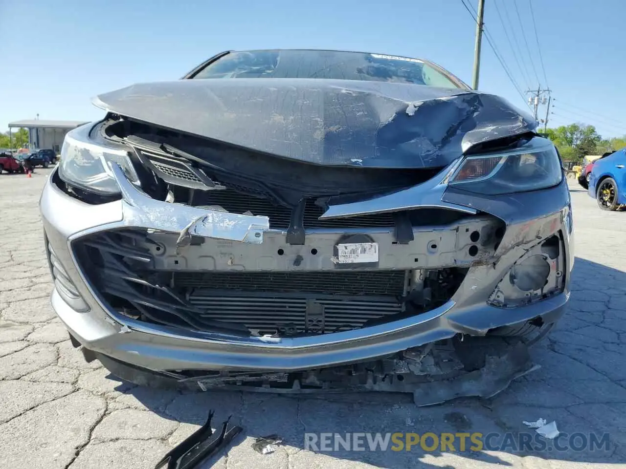 5 Photograph of a damaged car 1G1BE5SM2K7113748 CHEVROLET CRUZE 2019