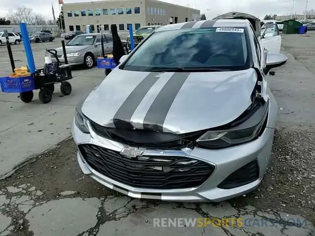 13 Photograph of a damaged car 1G1BE5SM2K7114205 CHEVROLET CRUZE 2019