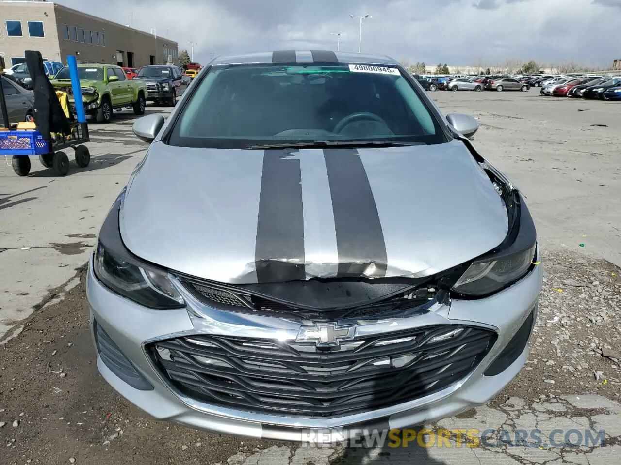 5 Photograph of a damaged car 1G1BE5SM2K7114205 CHEVROLET CRUZE 2019