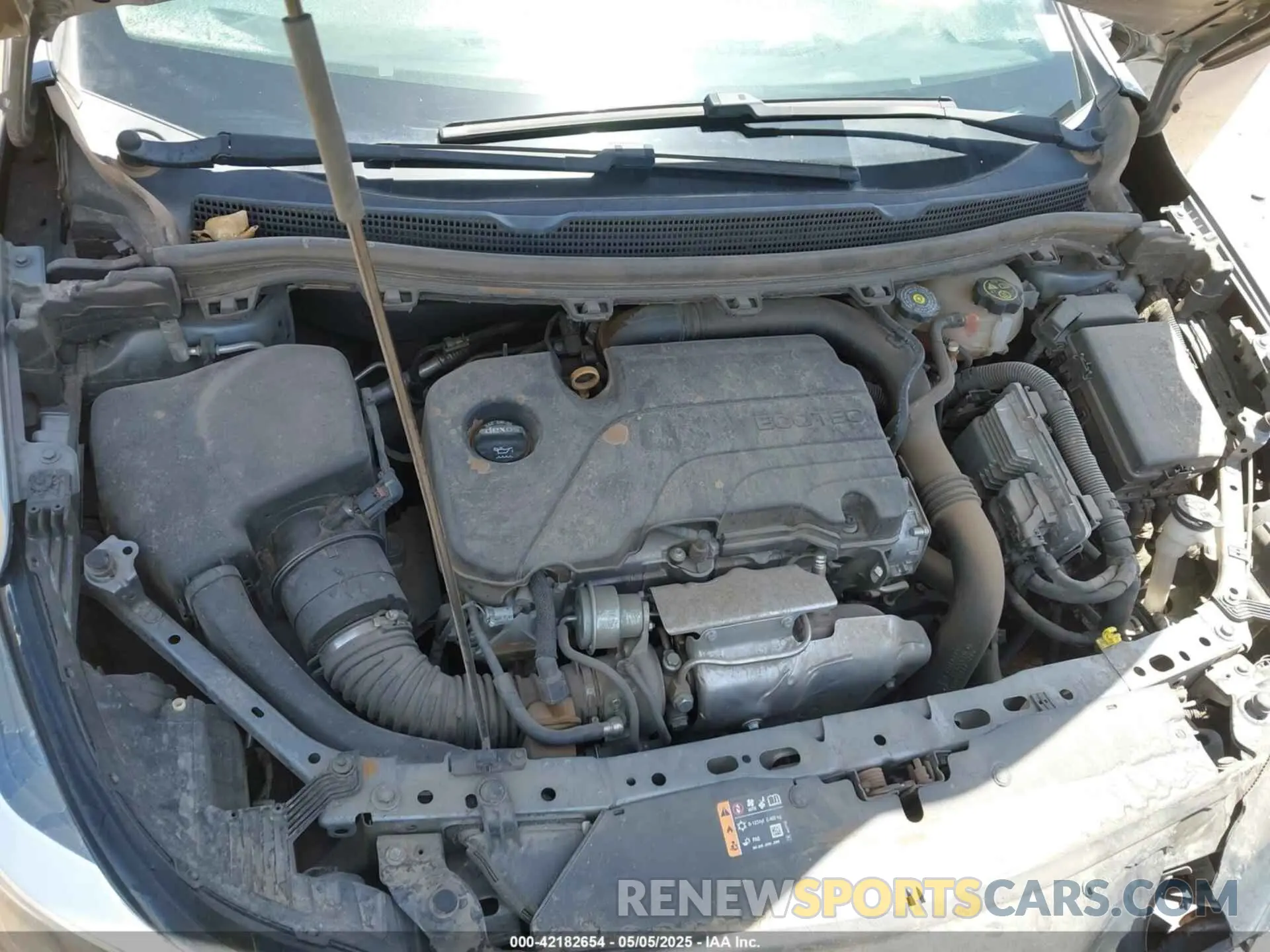 10 Photograph of a damaged car 1G1BE5SM2K7118111 CHEVROLET CRUZE 2019