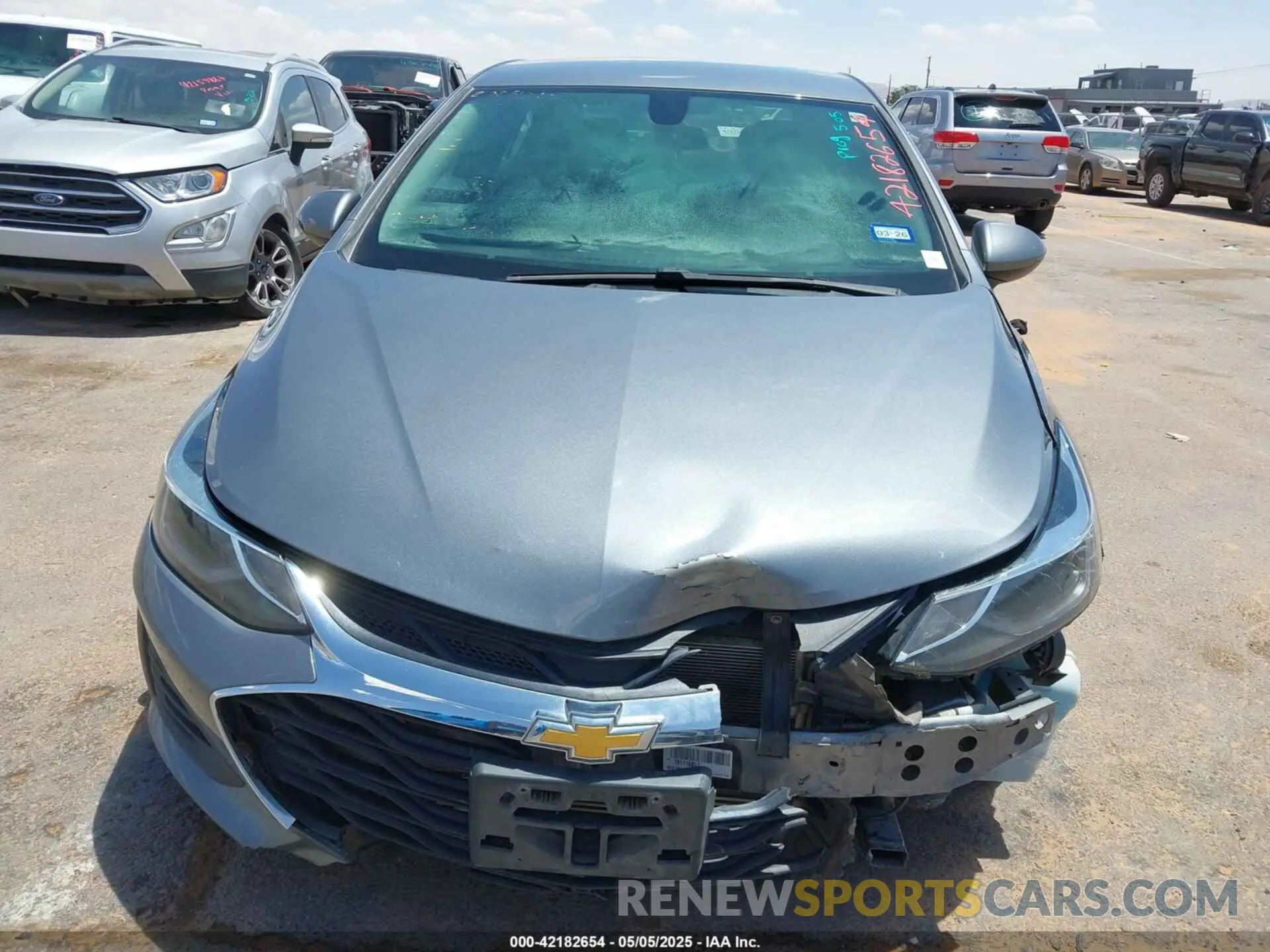 12 Photograph of a damaged car 1G1BE5SM2K7118111 CHEVROLET CRUZE 2019