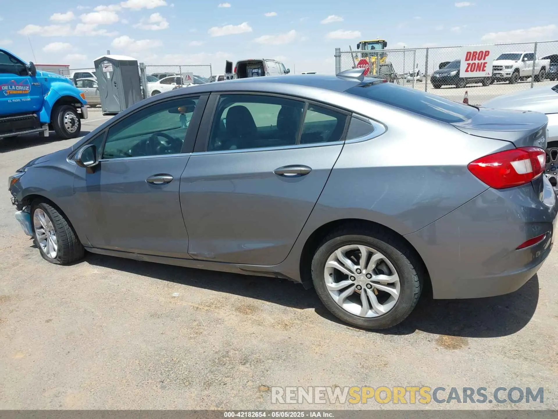 14 Photograph of a damaged car 1G1BE5SM2K7118111 CHEVROLET CRUZE 2019