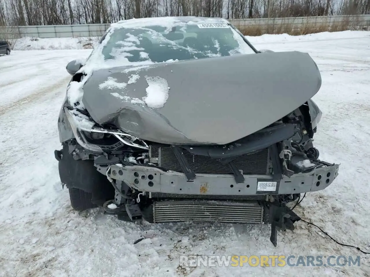5 Photograph of a damaged car 1G1BE5SM2K7133725 CHEVROLET CRUZE 2019