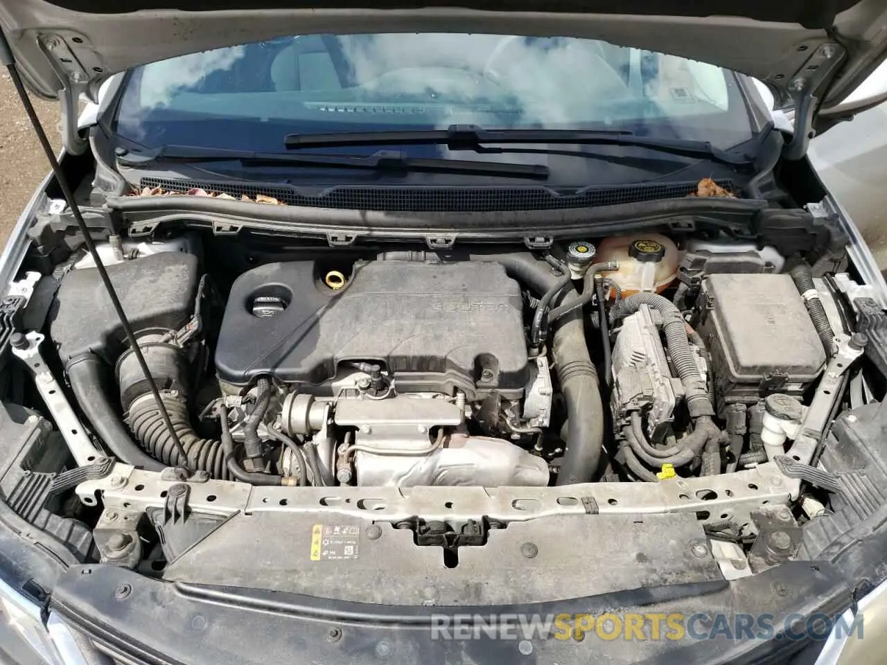 11 Photograph of a damaged car 1G1BE5SM2K7134812 CHEVROLET CRUZE 2019