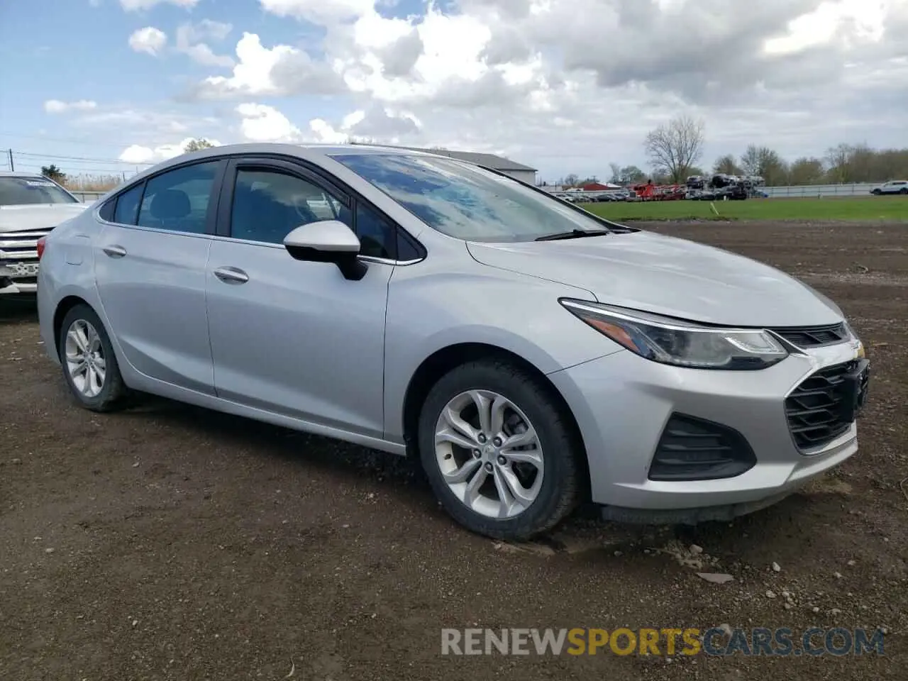 4 Photograph of a damaged car 1G1BE5SM2K7134812 CHEVROLET CRUZE 2019