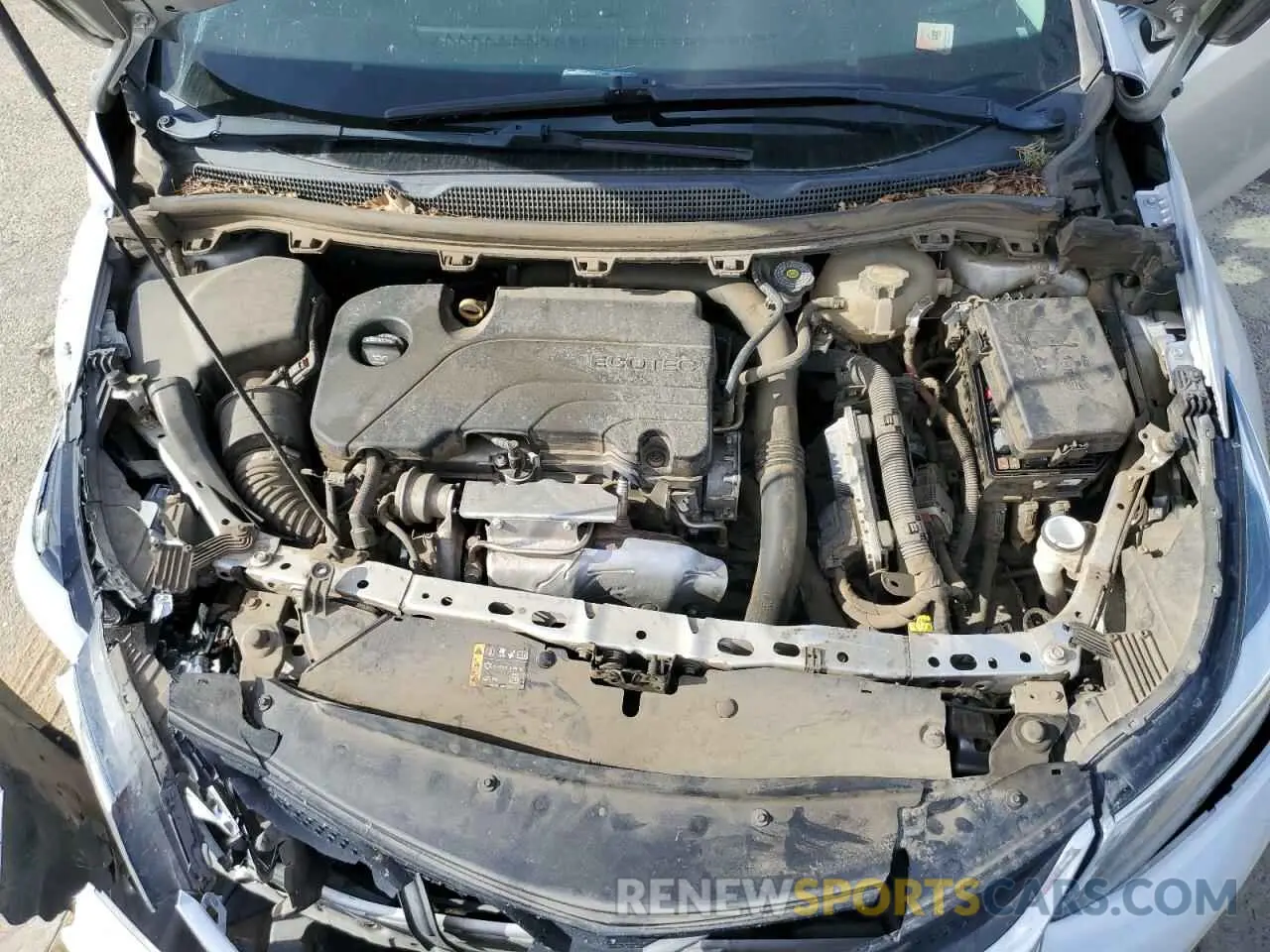11 Photograph of a damaged car 1G1BE5SM2K7144725 CHEVROLET CRUZE 2019