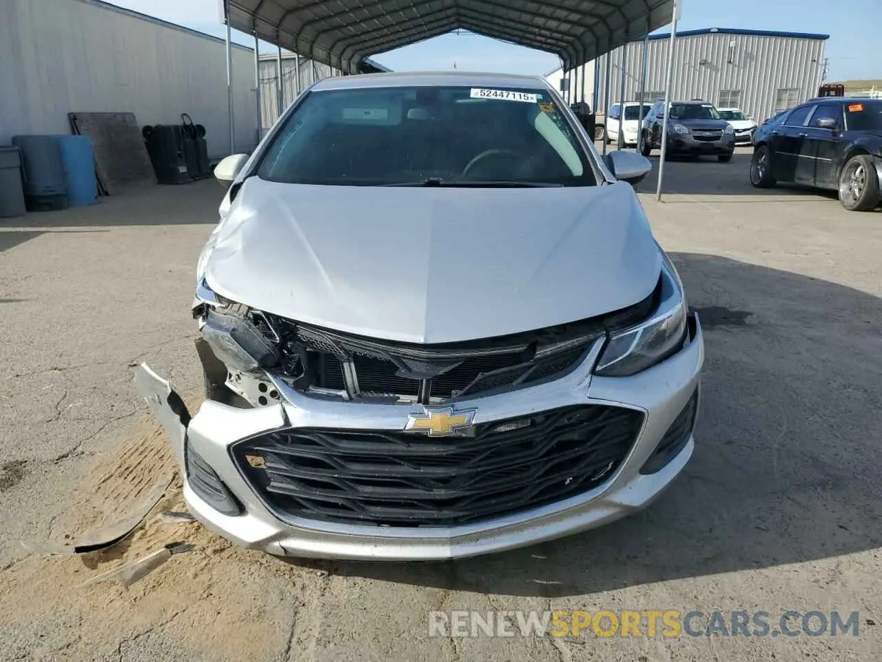 5 Photograph of a damaged car 1G1BE5SM2K7144725 CHEVROLET CRUZE 2019
