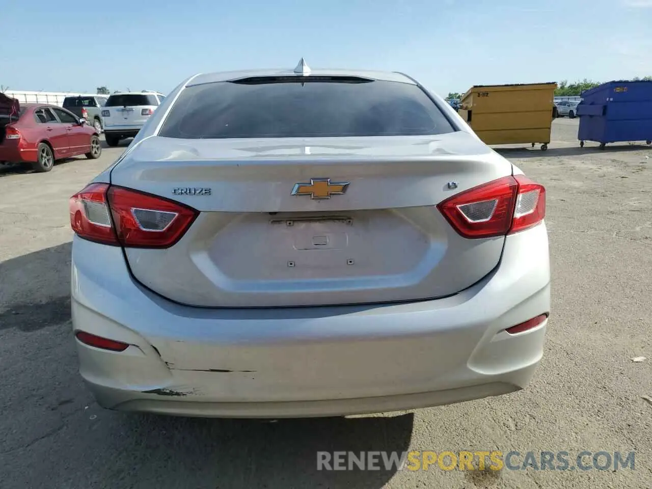 6 Photograph of a damaged car 1G1BE5SM2K7144725 CHEVROLET CRUZE 2019