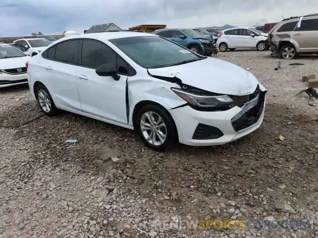 13 Photograph of a damaged car 1G1BE5SM2K7147365 CHEVROLET CRUZE 2019