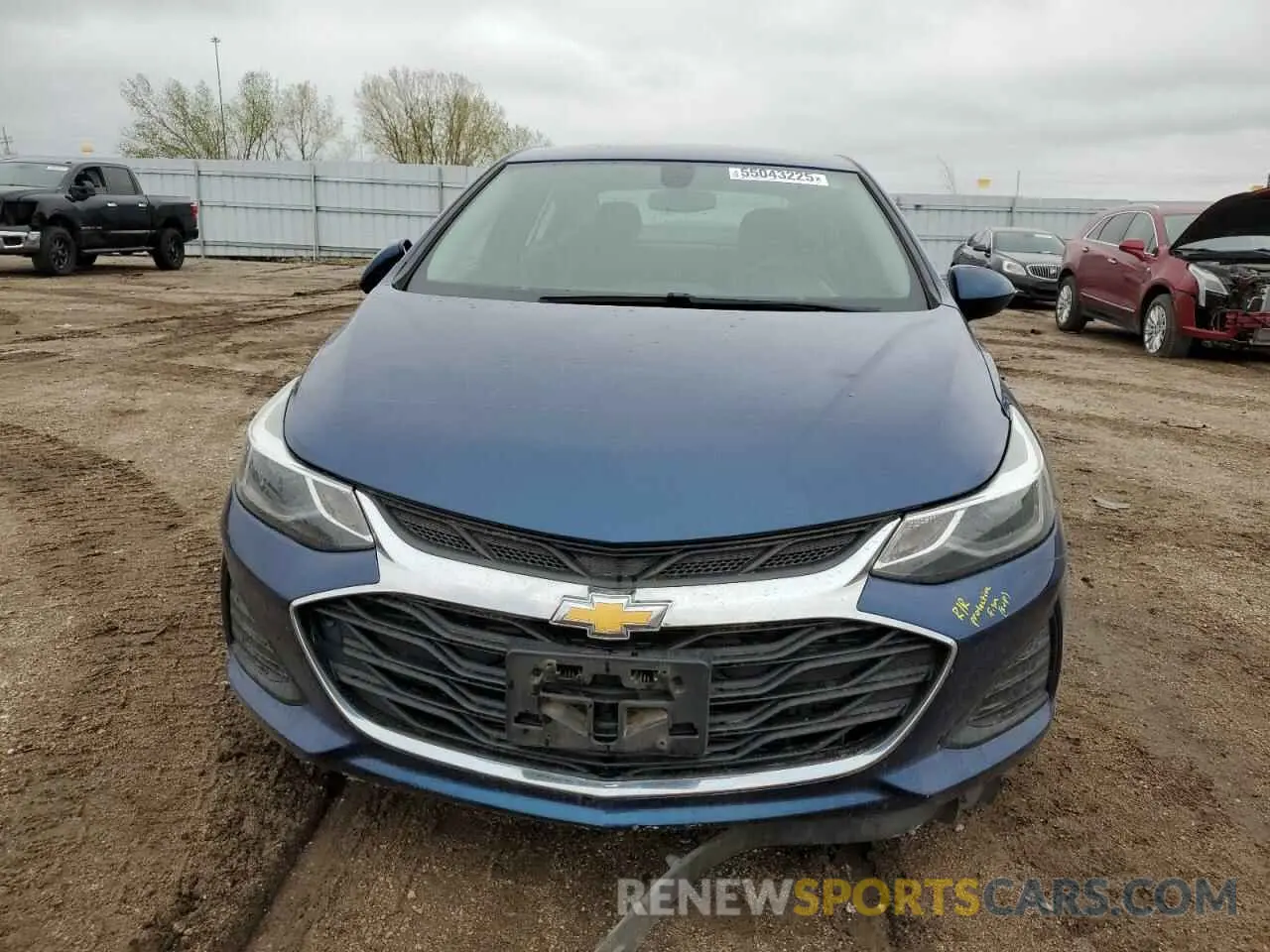 5 Photograph of a damaged car 1G1BE5SM3K7107974 CHEVROLET CRUZE 2019