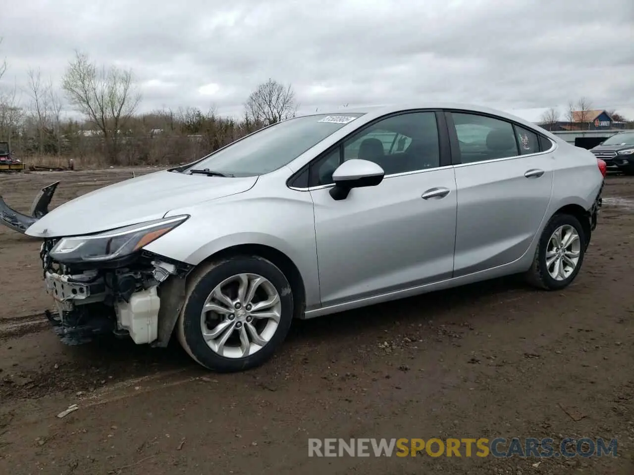 1 Photograph of a damaged car 1G1BE5SM3K7114116 CHEVROLET CRUZE 2019