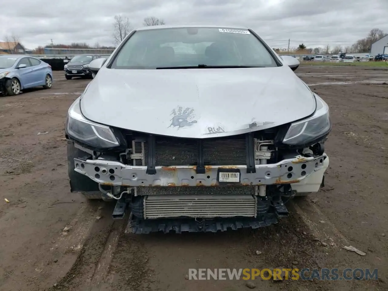 5 Photograph of a damaged car 1G1BE5SM3K7114116 CHEVROLET CRUZE 2019