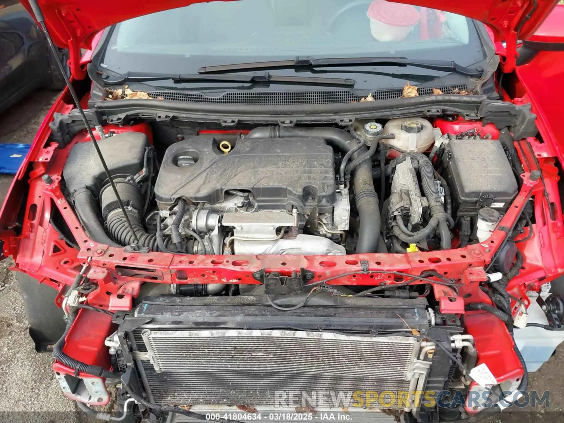 10 Photograph of a damaged car 1G1BE5SM3K7125276 CHEVROLET CRUZE 2019