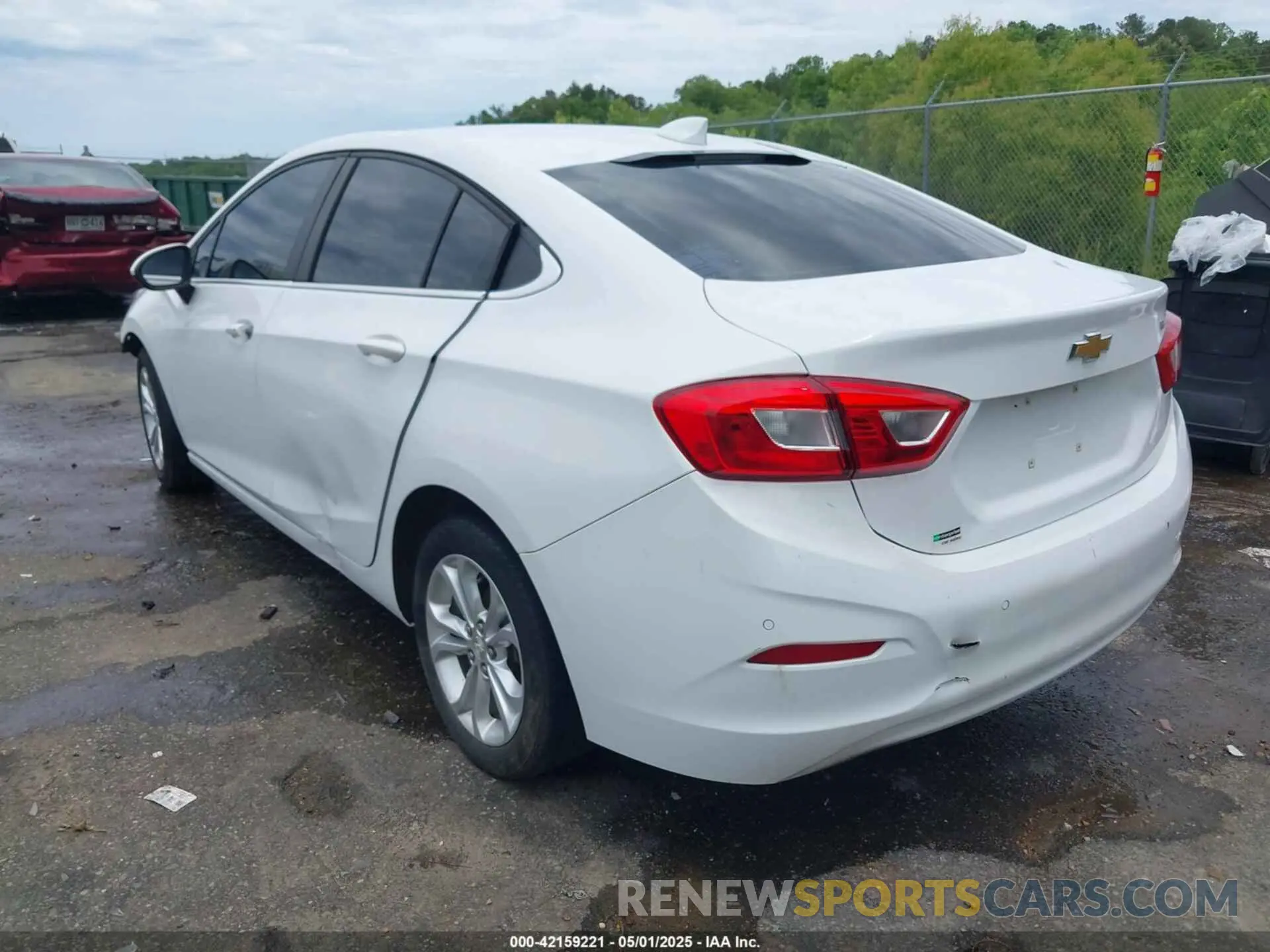 3 Photograph of a damaged car 1G1BE5SM3K7131157 CHEVROLET CRUZE 2019