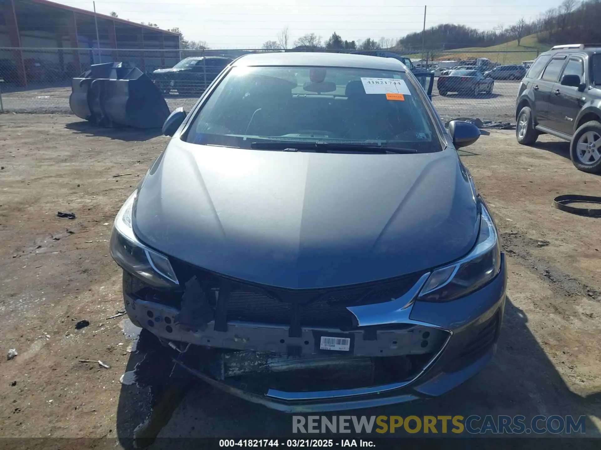 13 Photograph of a damaged car 1G1BE5SM3K7139744 CHEVROLET CRUZE 2019