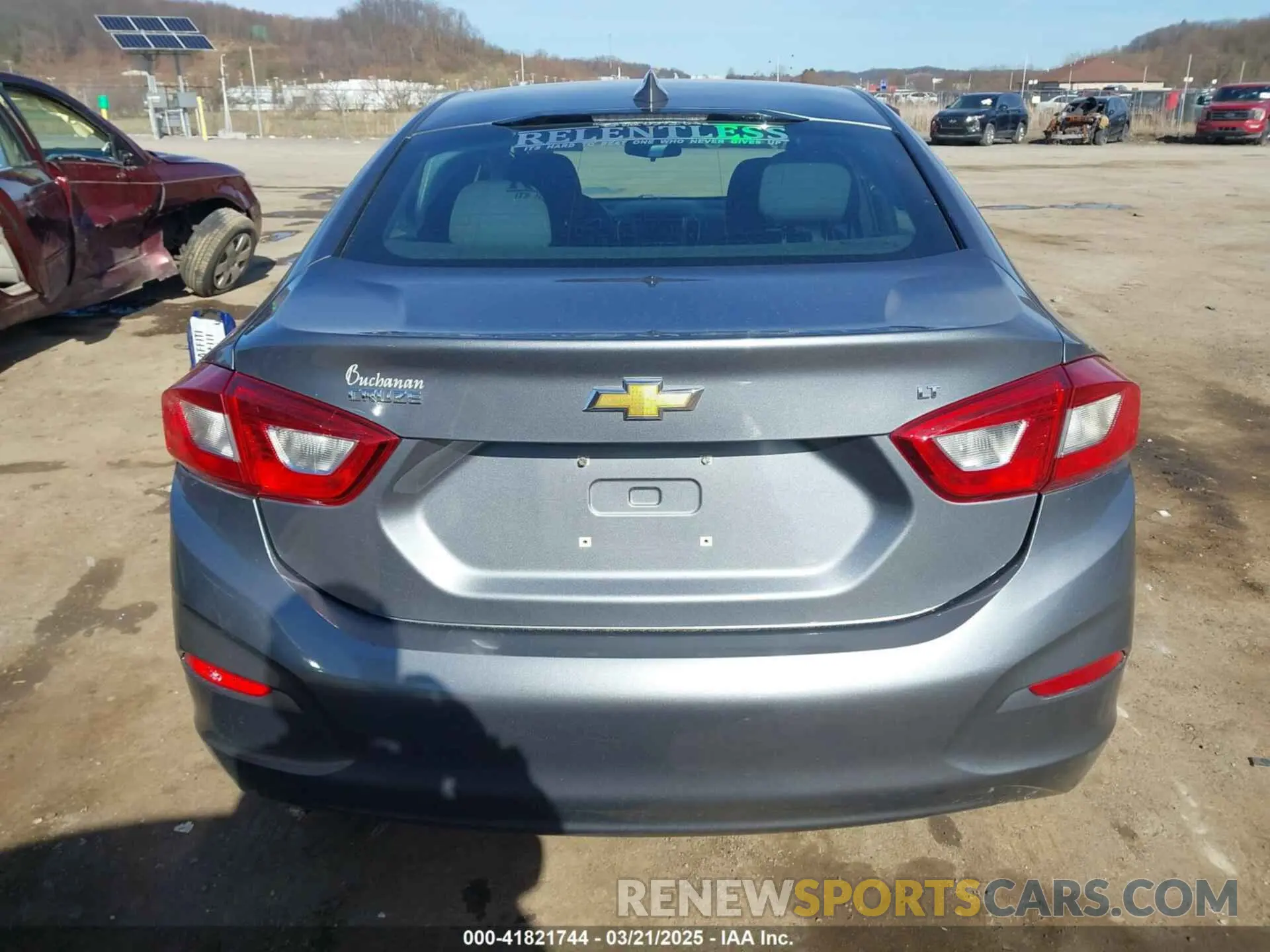 17 Photograph of a damaged car 1G1BE5SM3K7139744 CHEVROLET CRUZE 2019