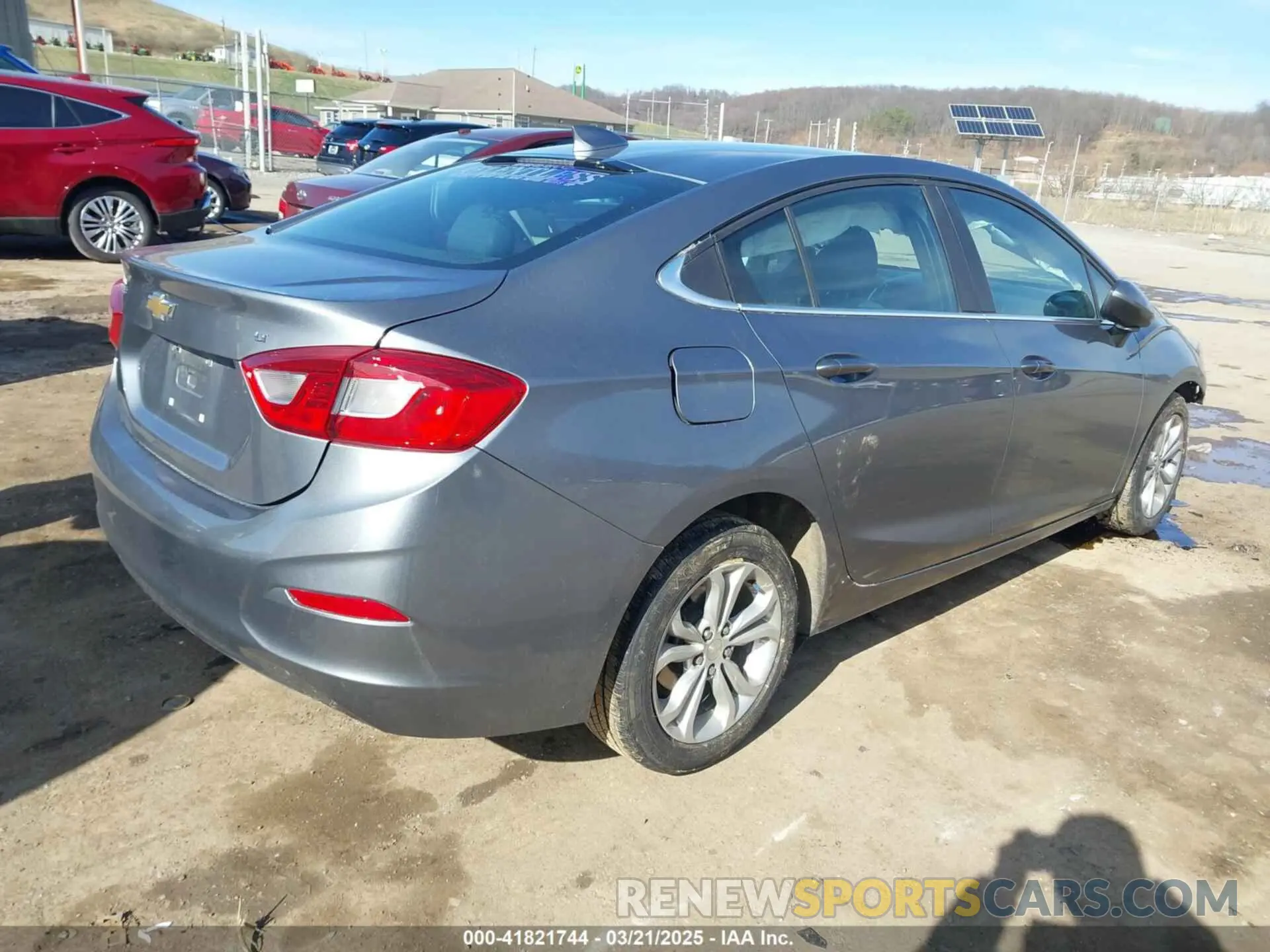 4 Photograph of a damaged car 1G1BE5SM3K7139744 CHEVROLET CRUZE 2019