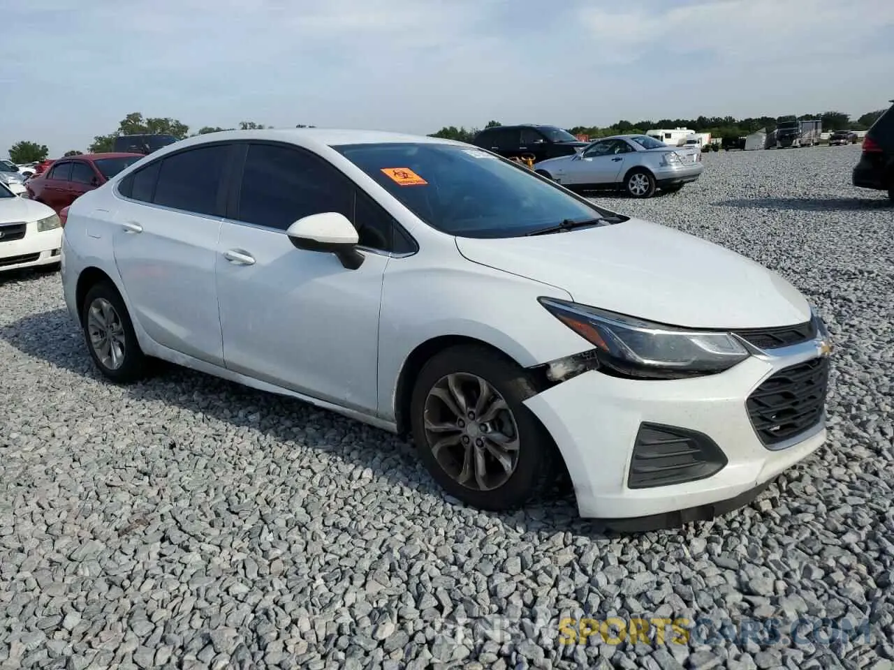4 Photograph of a damaged car 1G1BE5SM3K7143390 CHEVROLET CRUZE 2019