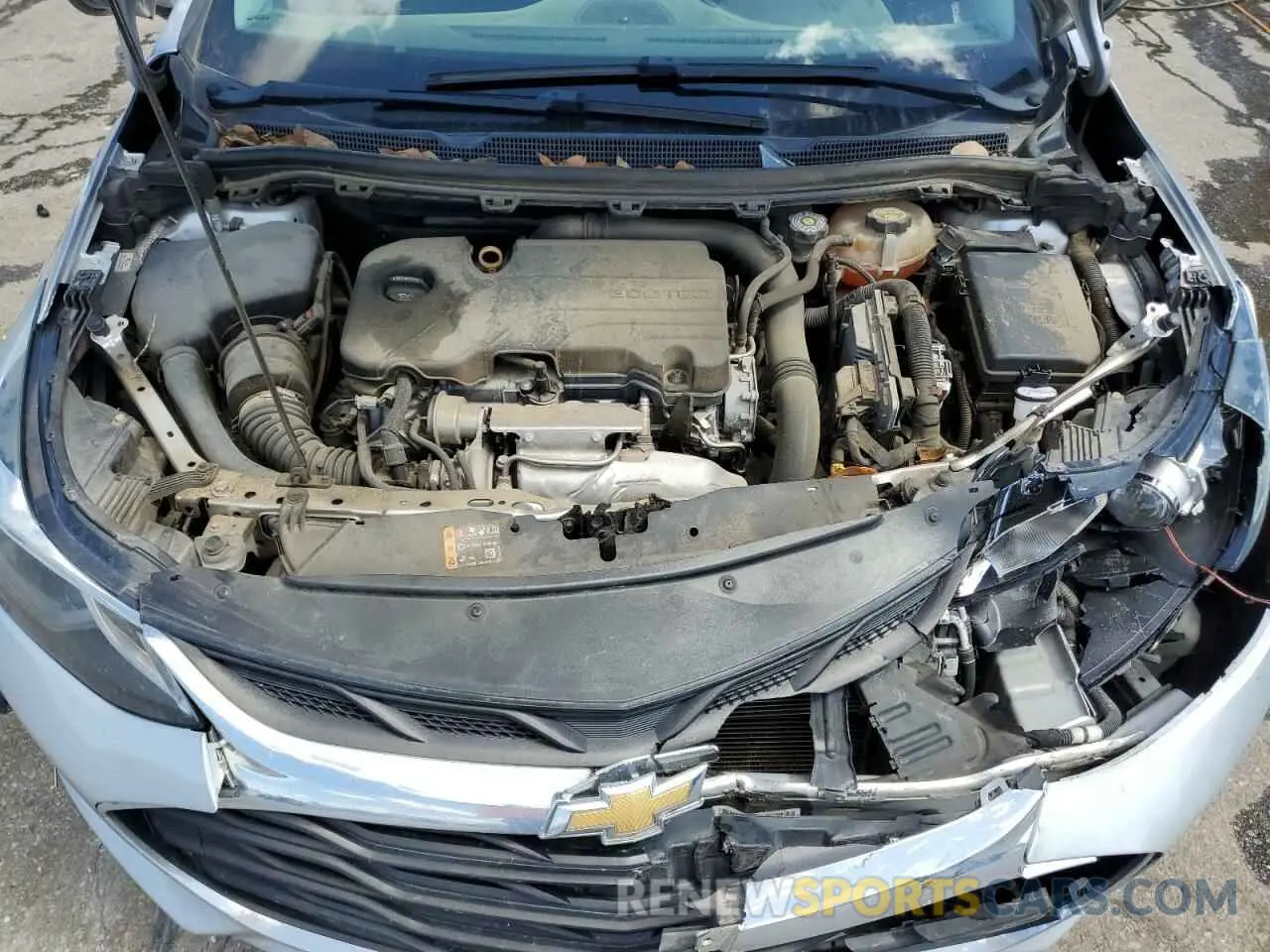 11 Photograph of a damaged car 1G1BE5SM3K7144152 CHEVROLET CRUZE 2019