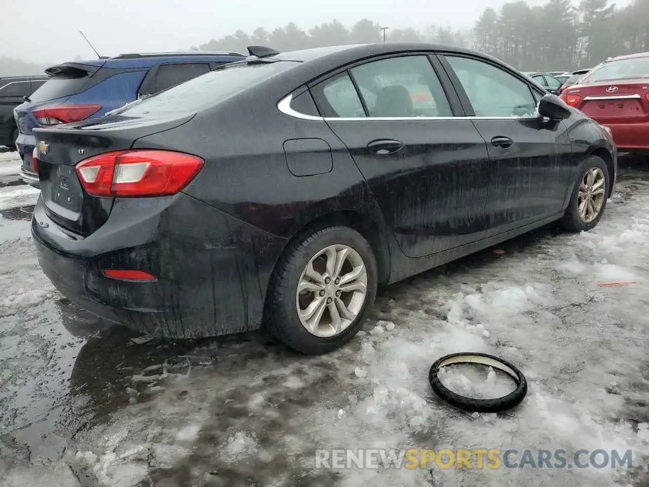 3 Photograph of a damaged car 1G1BE5SM3K7145317 CHEVROLET CRUZE 2019