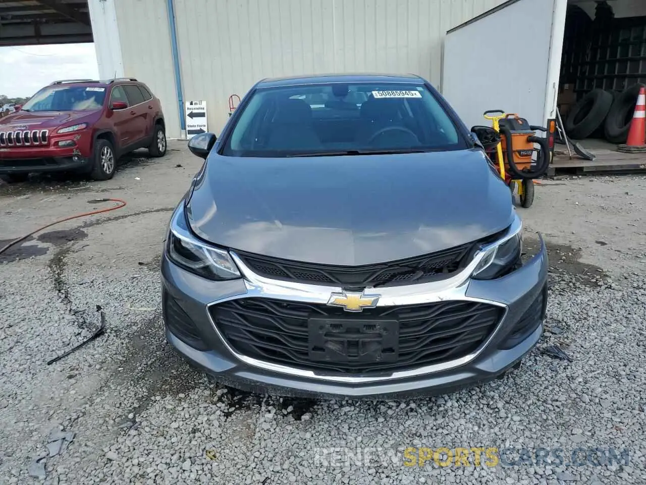 5 Photograph of a damaged car 1G1BE5SM4K7105084 CHEVROLET CRUZE 2019