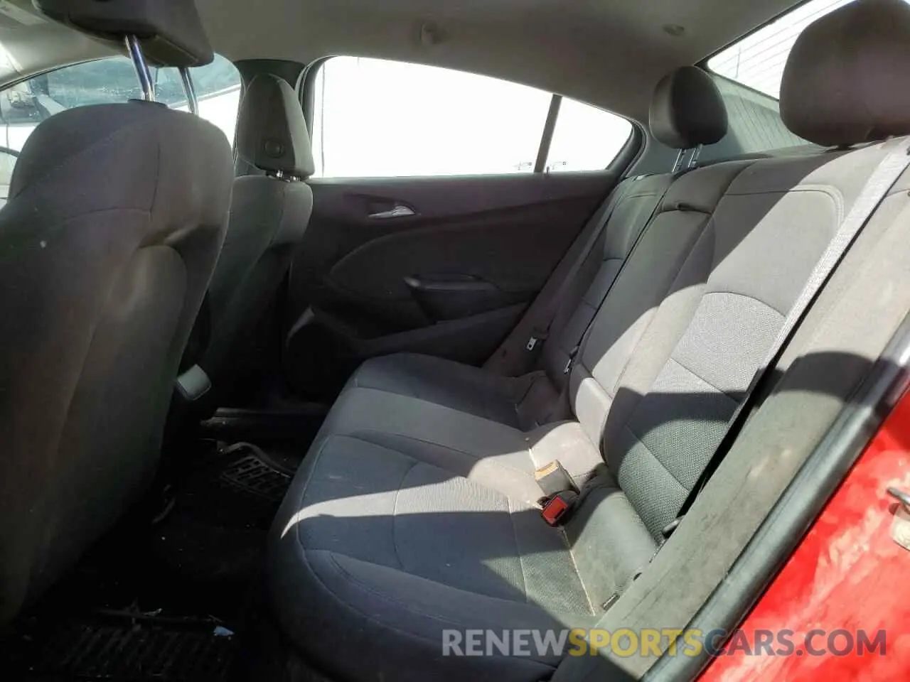 10 Photograph of a damaged car 1G1BE5SM4K7108373 CHEVROLET CRUZE 2019