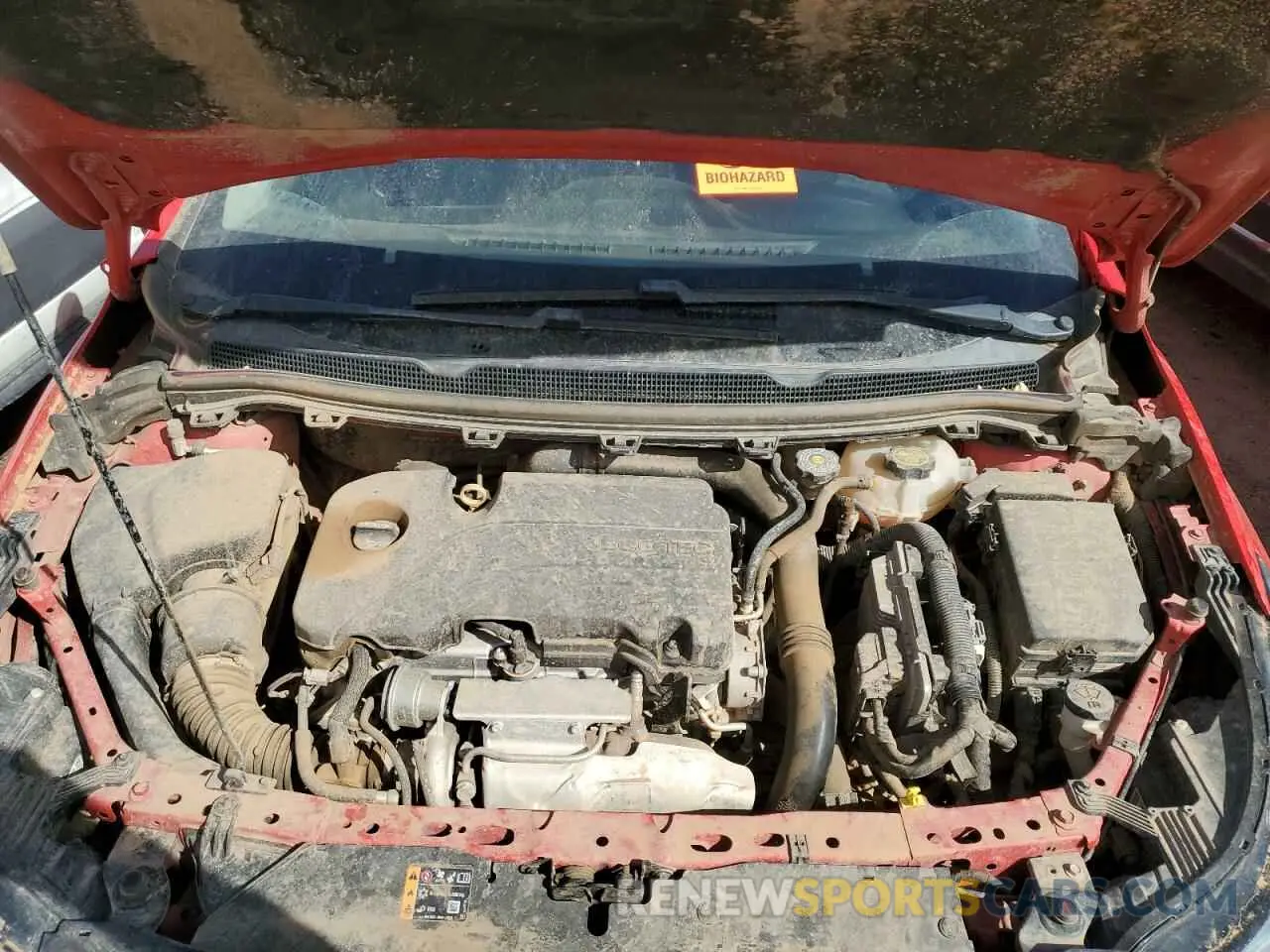 11 Photograph of a damaged car 1G1BE5SM4K7108373 CHEVROLET CRUZE 2019
