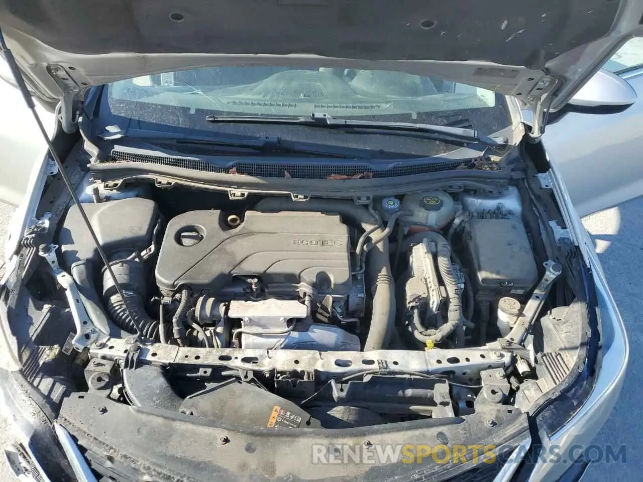 12 Photograph of a damaged car 1G1BE5SM4K7112035 CHEVROLET CRUZE 2019