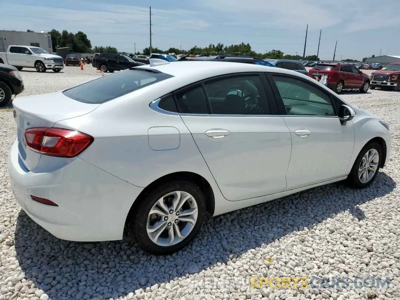 3 Photograph of a damaged car 1G1BE5SM4K7112357 CHEVROLET CRUZE 2019