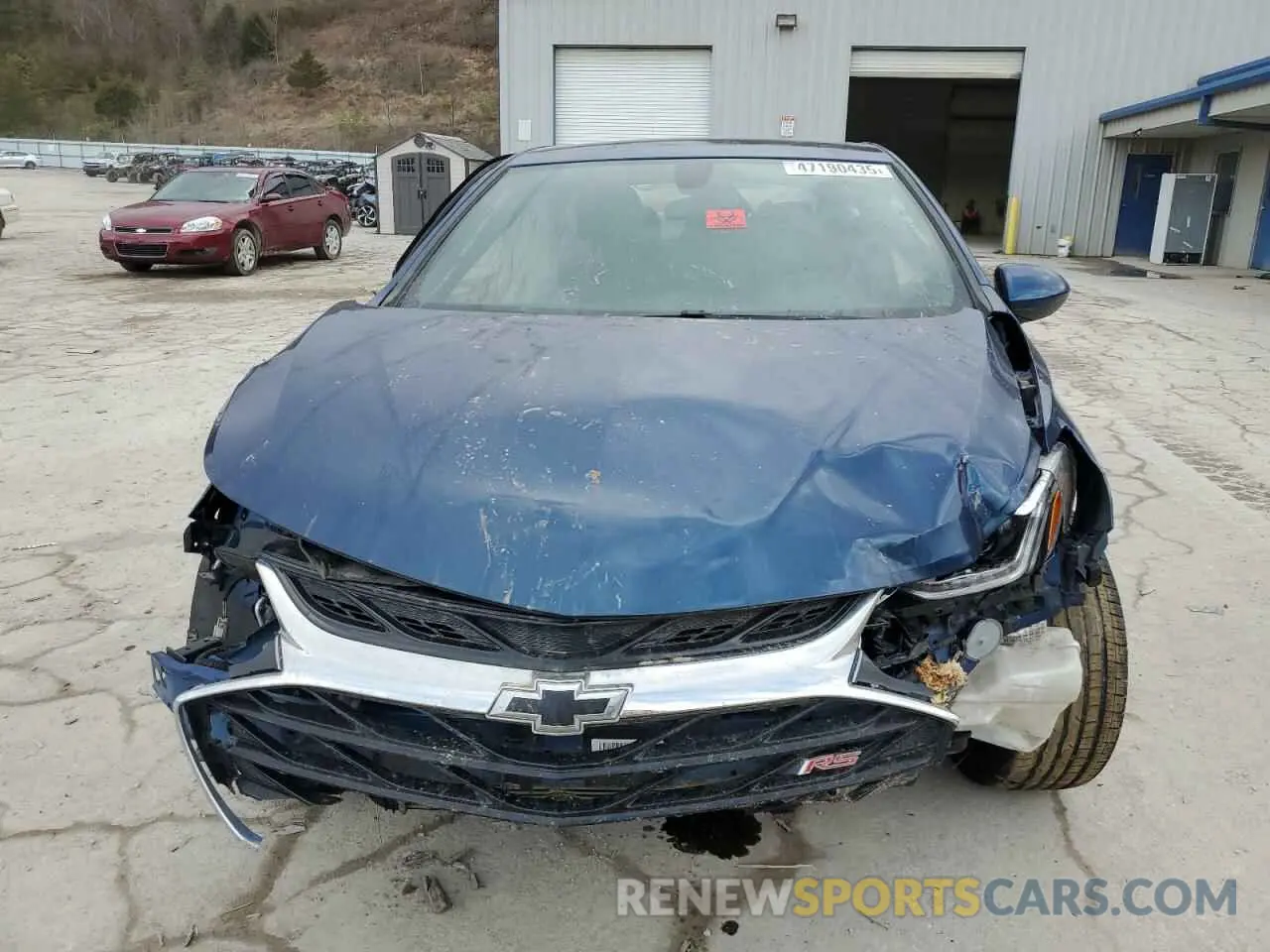 5 Photograph of a damaged car 1G1BE5SM4K7118014 CHEVROLET CRUZE 2019