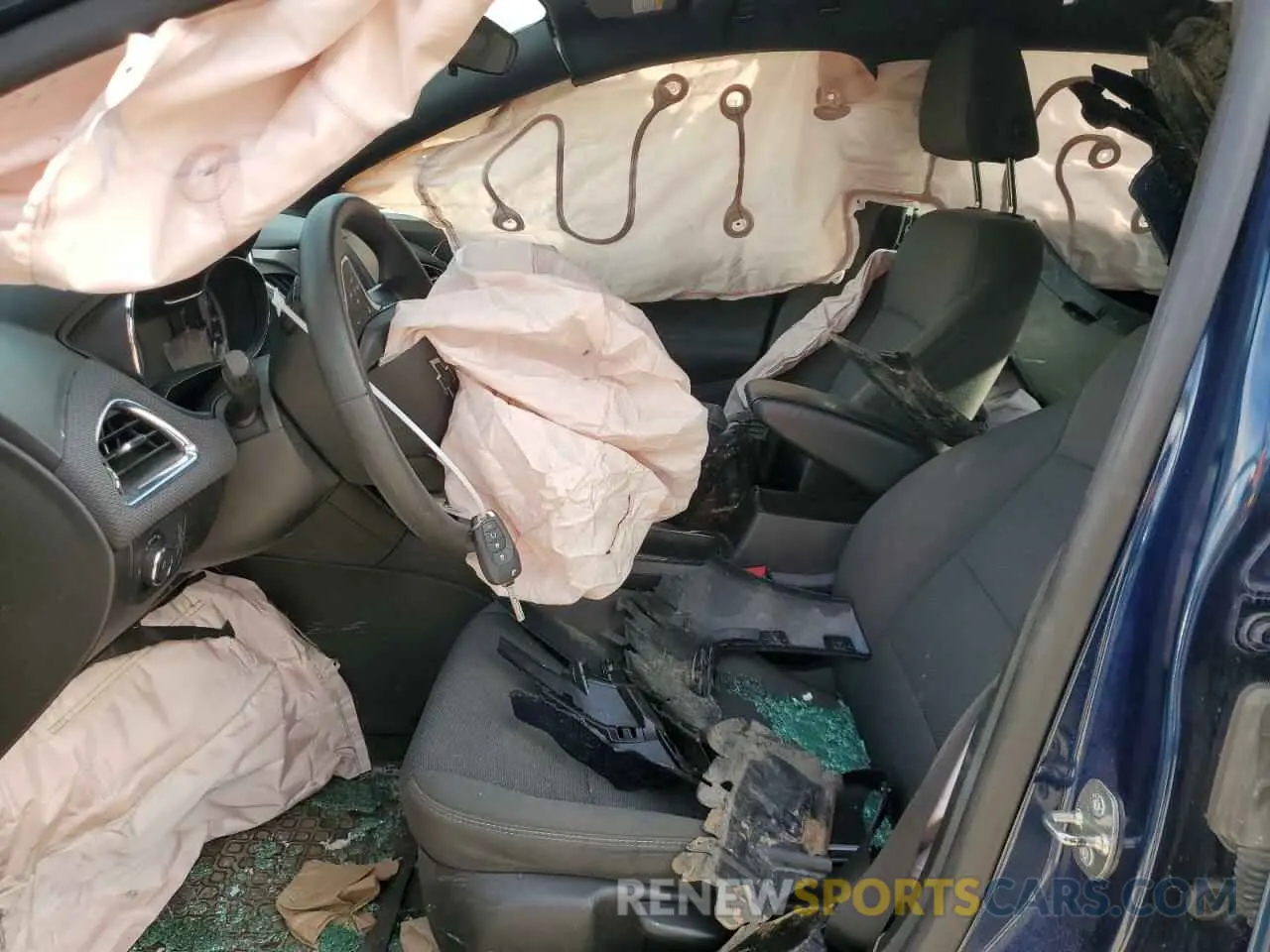 7 Photograph of a damaged car 1G1BE5SM4K7118014 CHEVROLET CRUZE 2019