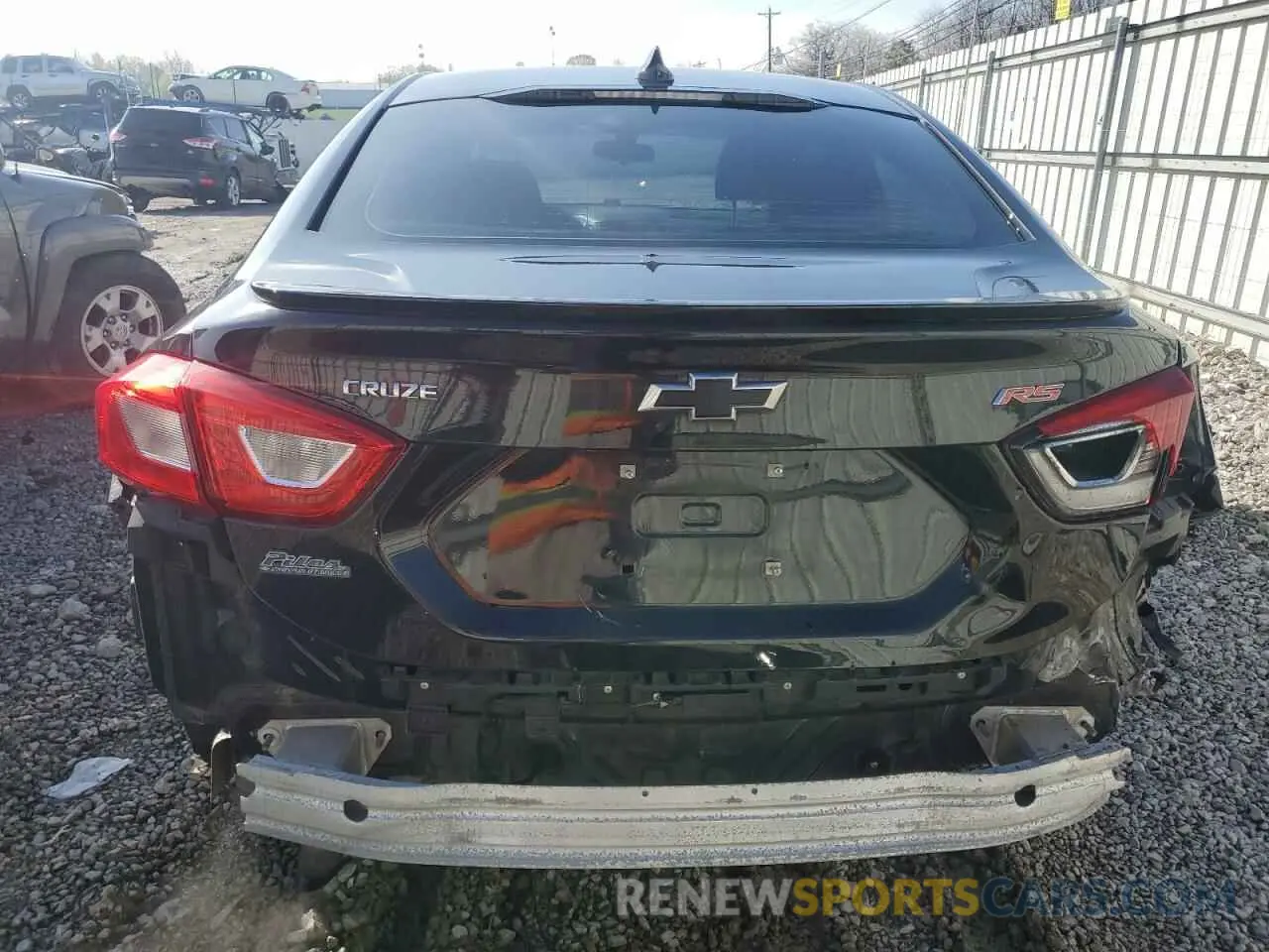 6 Photograph of a damaged car 1G1BE5SM4K7135931 CHEVROLET CRUZE 2019