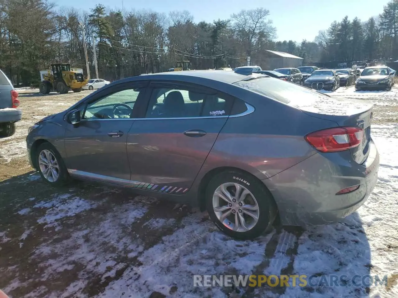 2 Photograph of a damaged car 1G1BE5SM4K7139512 CHEVROLET CRUZE 2019