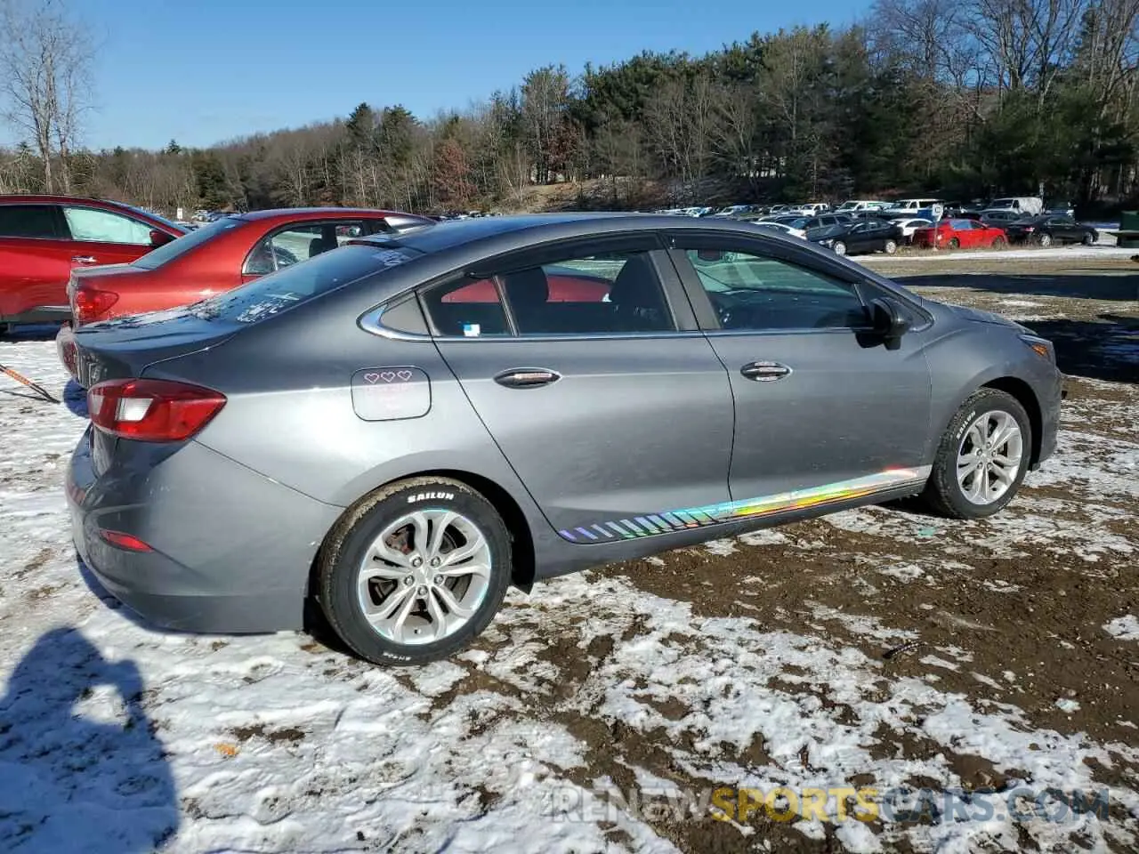 3 Photograph of a damaged car 1G1BE5SM4K7139512 CHEVROLET CRUZE 2019